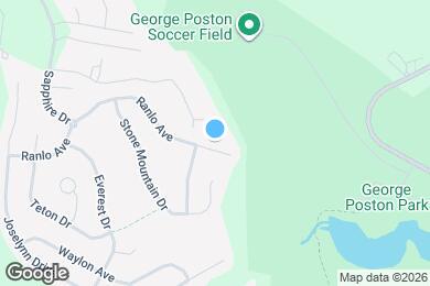 Map image of the property - 313 Ranlo Ave