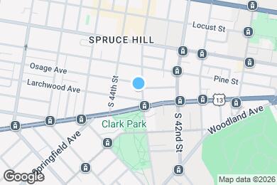 Map image of the property - 440 S 43rd St