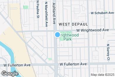 Map image of the property - 2533 N Ashland Ave