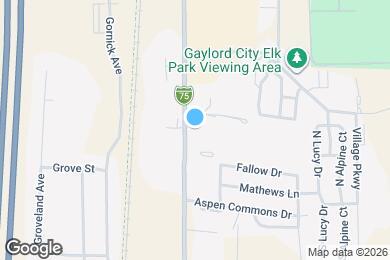 Map image of the property - 1419 S Otsego Ave