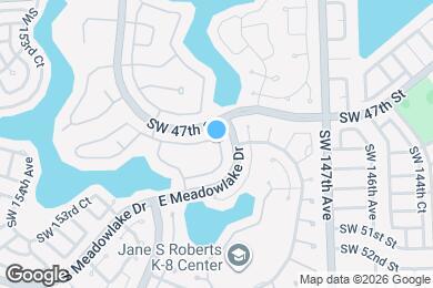 Map image of the property - 4840 SW 149th Ct