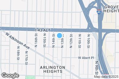 Map image of the property - 3935 N 13th St