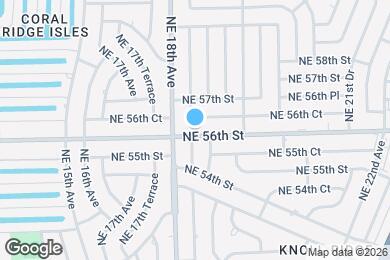 Map image of the property - 1831 NE 56th St