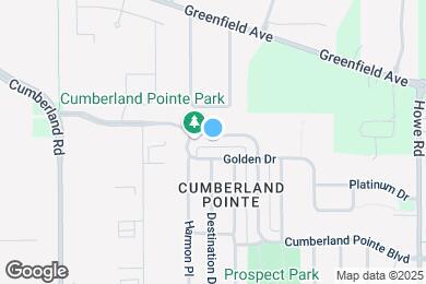 Map image of the property - 10109 Cumberland Pointe Blvd