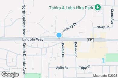 Map image of the property - 4415 Lincoln Way