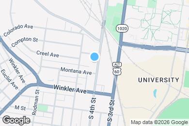 Map image of the property - 2514 S 4th St