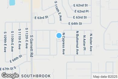 Map image of the property - 1901 N Desert Palm Ave