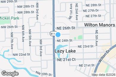 Map image of the property - 11 NE 24th St