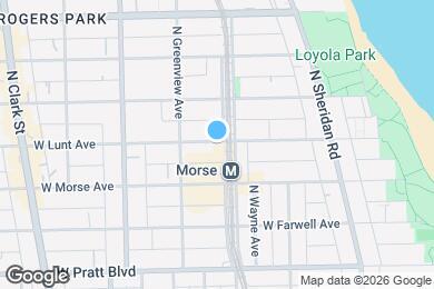 Map image of the property - 1317.5 W Estes Ave