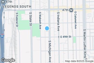 Map image of the property - 4836 S Michigan Ave