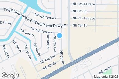 Map image of the property - 526 NE 7th Pl