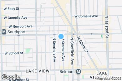 Map image of the property - 3340 N Kenmore Ave