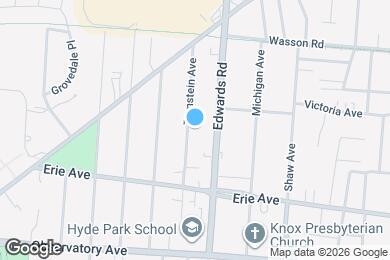 Map image of the property - 3554 Zumstein Ave
