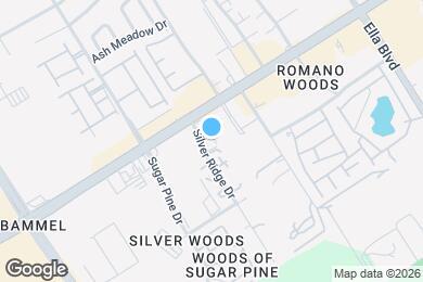 Map image of the property - 15626 Silver Ridge Dr