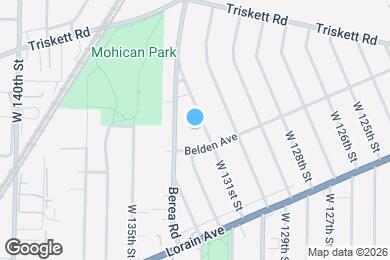 Map image of the property - 3352 W 131st St