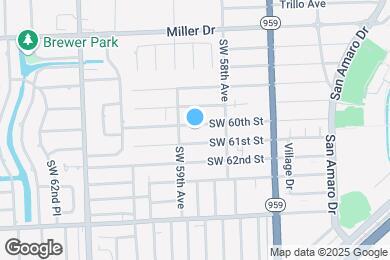 Map image of the property - 5866 SW 60th St