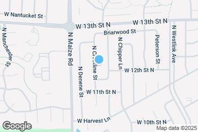 Map image of the property - 1324 N Crestline St