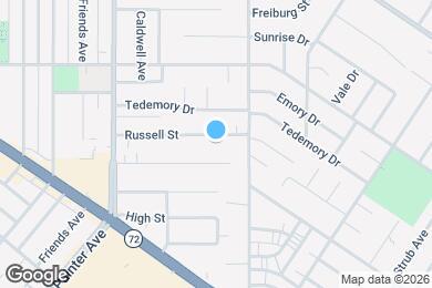 Map image of the property - 13656 Russell St