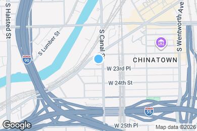 Map image of the property - 2322 S Canal St