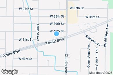 Map image of the property - 1208 Tower BlVD