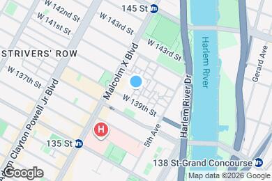 Map image of the property - 45 W 139th St