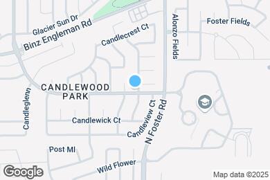 Map image of the property - 3003 Candleside Dr