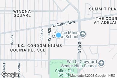 Map image of the property - Colina Park North Apartments