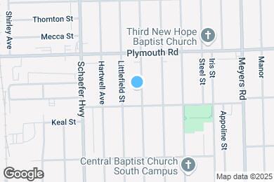 Map image of the property - 11347 Cheyenne St