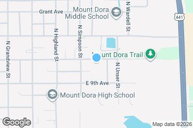 Map image of the property - 1206 E 11th Ave