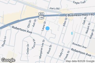 Map image of the property - 303 Margaret Lee St