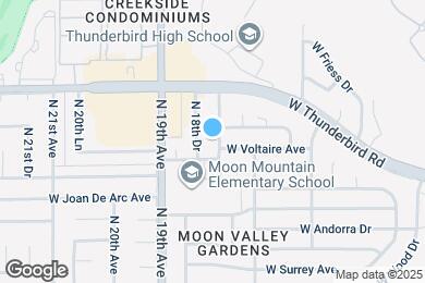 Map image of the property - 13432 N 18th Ave