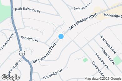 Map image of the property - 118 Mount Lebanon Blvd