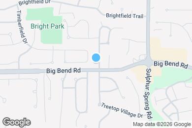 Map image of the property - 1133 Treetop Village Dr