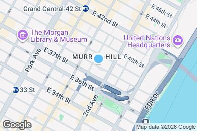 Map image of the property - East 38th Street