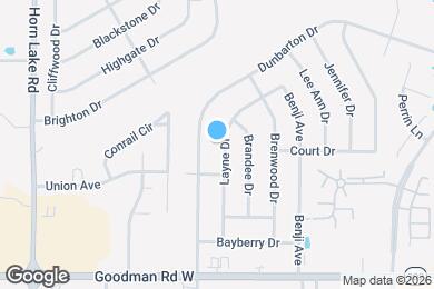 Map image of the property - 7163 Layne Dr