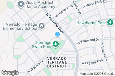 Map image of the property - 20709 W Maiden Ln