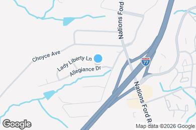 Map image of the property - 1038 Allegiance Dr