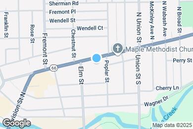 Map image of the property - 298 Capital Ave NE