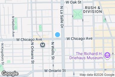 Map image of the property - 170 W Chicago Ave