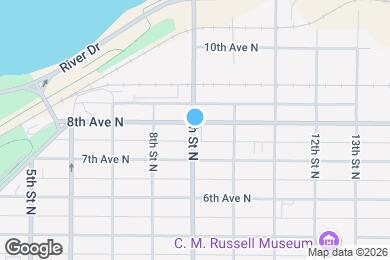 Map image of the property - 723 9th St N