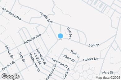 Map image of the property - 1404 29th St