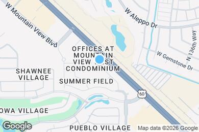 Map image of the property - 14002 W Cornerstone Trail