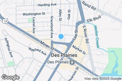 Map image of the property - 1452 Jefferson St