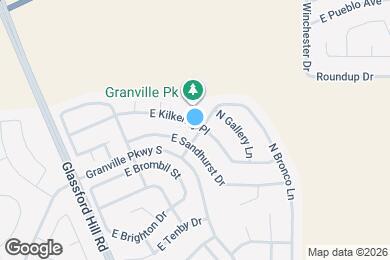 Map image of the property - 6747 E Kilkenny Pl