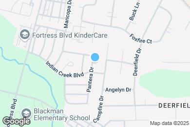 Map image of the property - 816 Pantera Dr