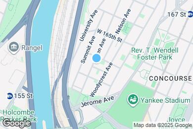 Map image of the property - 988 Ogden Ave