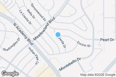 Map image of the property - 4546 Del Verde Dr