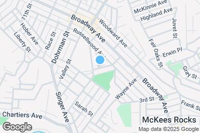 Map image of the property - 500 Marwood Ave