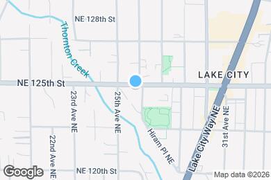 Map image of the property - 2521 NE 125th St