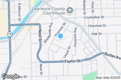 Map image of the property - 413 Bartram Ave